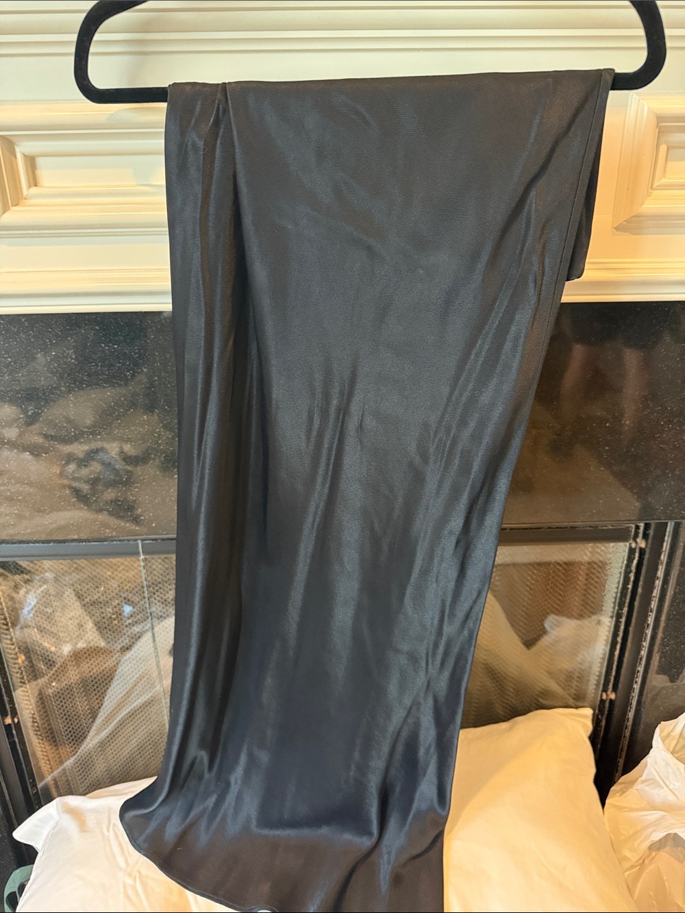 Anthropologie Black Maxi Skirt